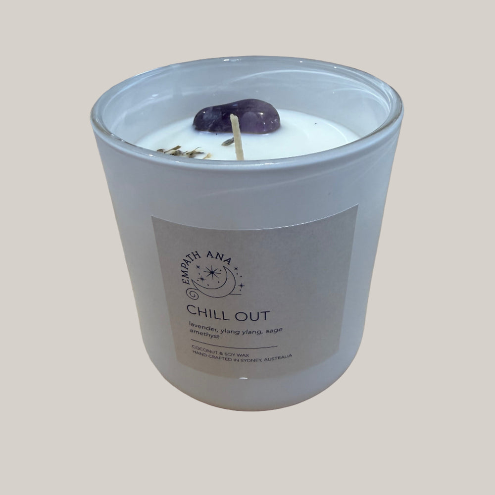 Chill Out Crystal Candle - Limited Edition