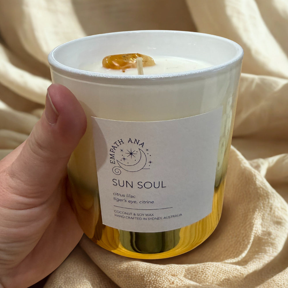 
                  
                    Sun Soul Crystal – Limited Edition Crystal Candle
                  
                