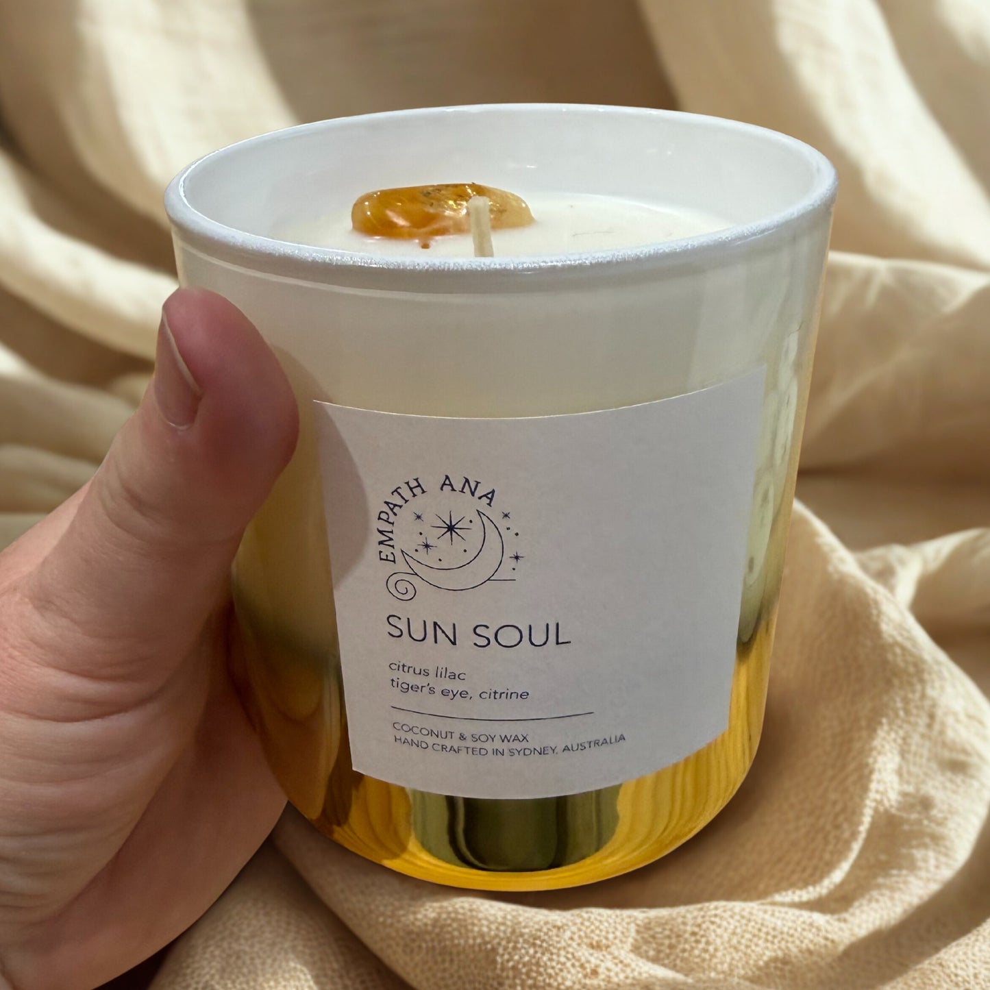 
                  
                    Sun Soul Crystal – Limited Edition Crystal Candle
                  
                